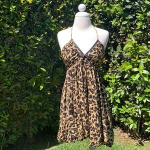 Betsey Johnson Leopard / Cheetah Print Dress
